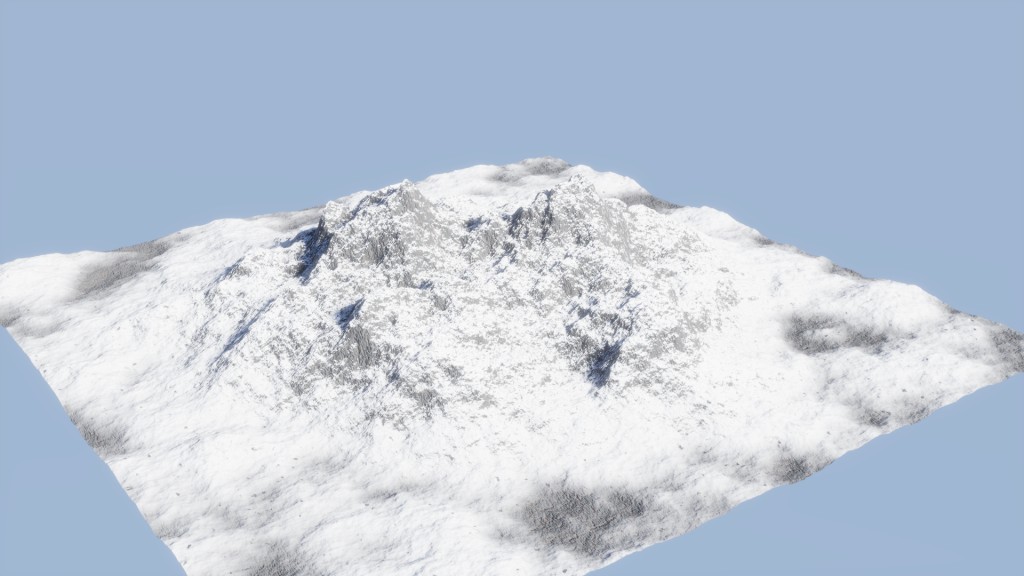 Procedural Snowy Mountains preview image 2